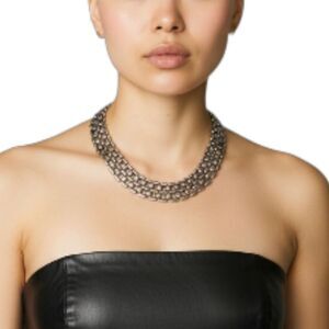 Costume Vintage Necklace see measurements